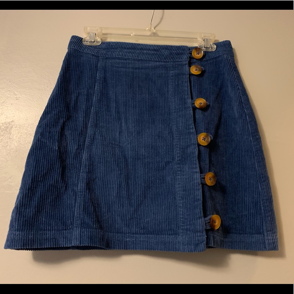 Button down skirt
